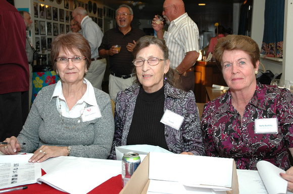 Dixie Cantrell, Pat Hirschler Brown and Nelly Buckley